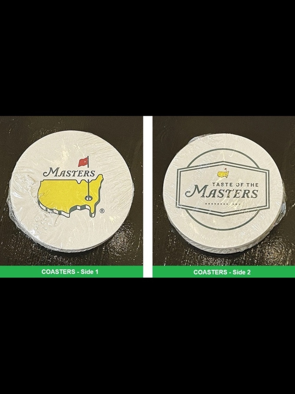 2026 Masters Tournament 12 pack Coasters Sealed Augusta Golf Club